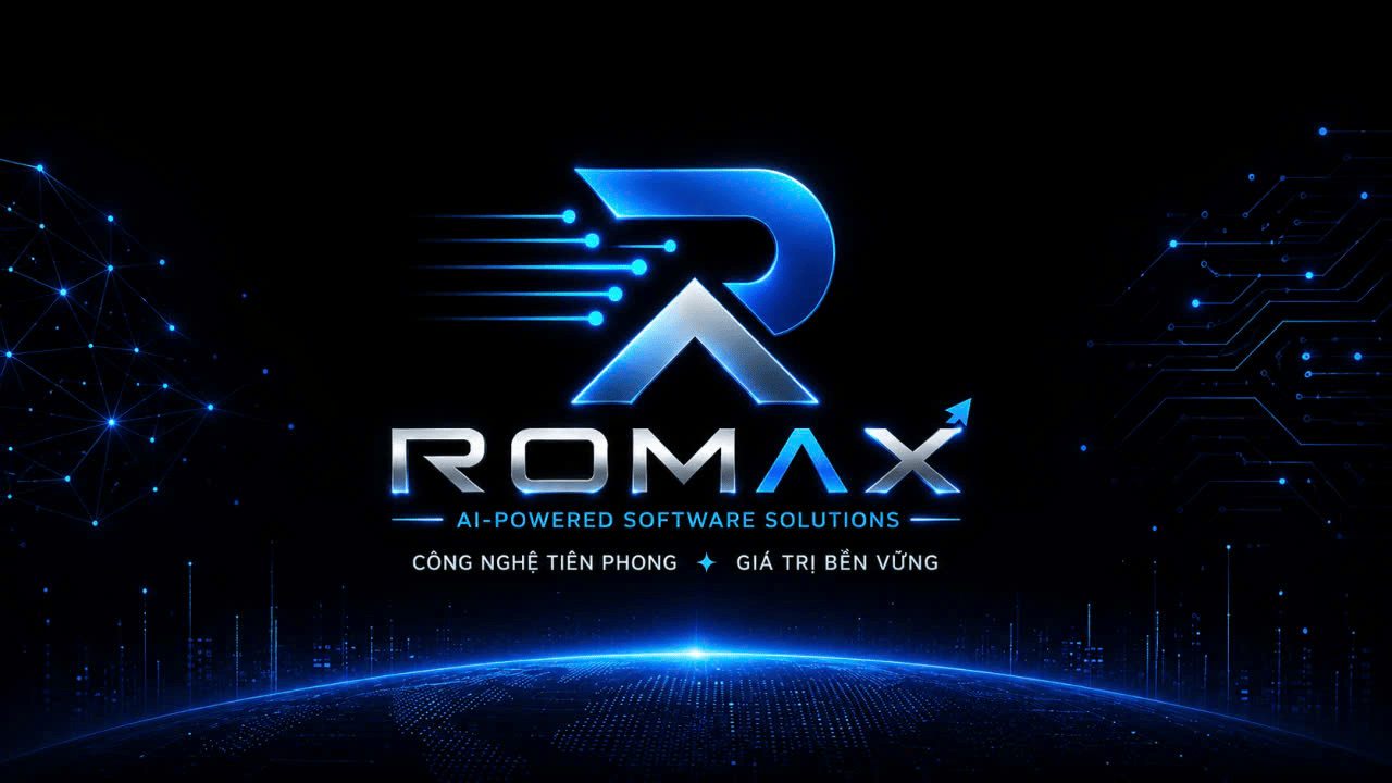 Ảnh nền công nghệ của ROMAX